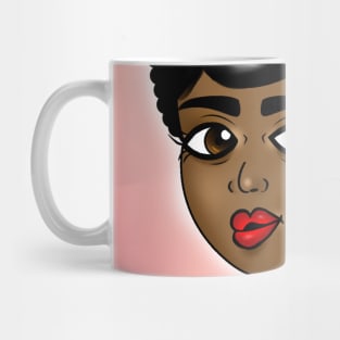 Black girl art digital art drawing Mug